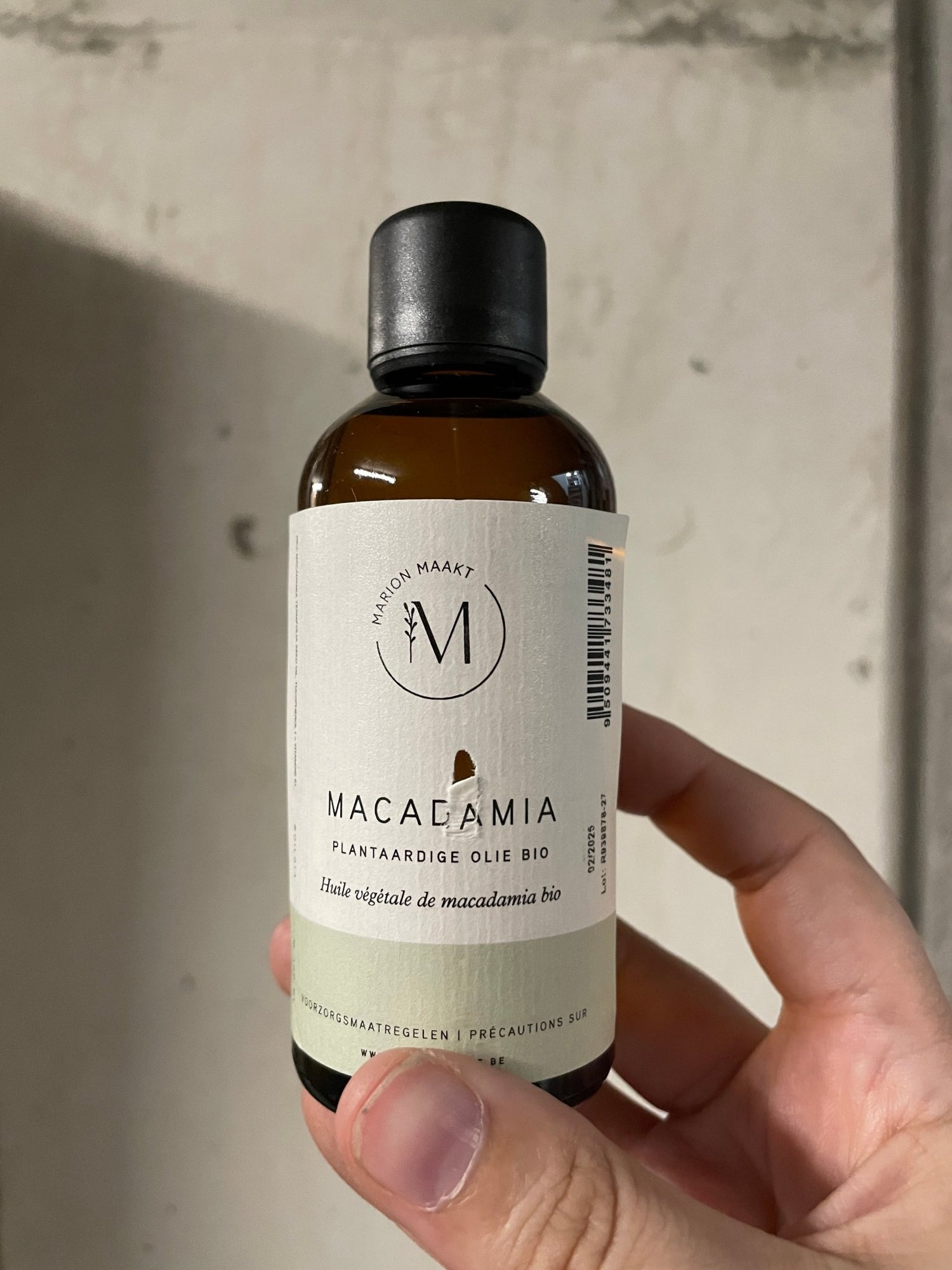 Macadamia olie bio - Marion Maakt