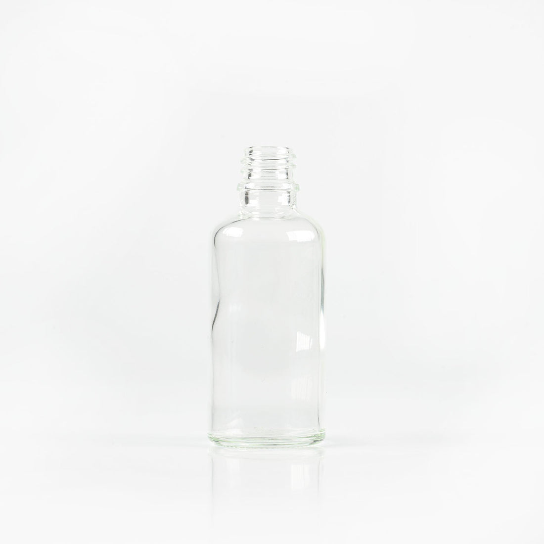 Glazen fles transparant DIN18 - Marion Maakt